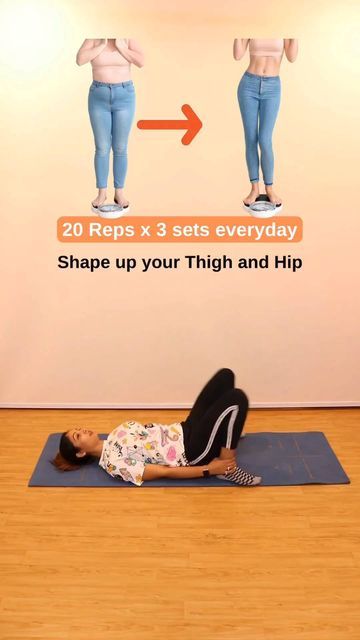 Losing 100 Pounds, Small Goals, Build Your Confidence, Body Weight Leg Workout, Thigh Exercises, Bodyweight Workout Beginner, Hip Workout, Home Workout, Stubborn Belly Fat