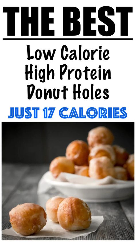 High Protein Donuts Low Carb, Protein Doughnuts Recipes Low Carb, Low Calorie Low Carb Sweet Snacks, Low Calorie Protein Donut Recipe, Low Calorie Donut Holes, Low Calorie High Protein Sweet Breakfast, Low Calorie Doughnut Recipes, Healthy Donut Holes Recipe, Yogurt Almond Flour Donut Holes