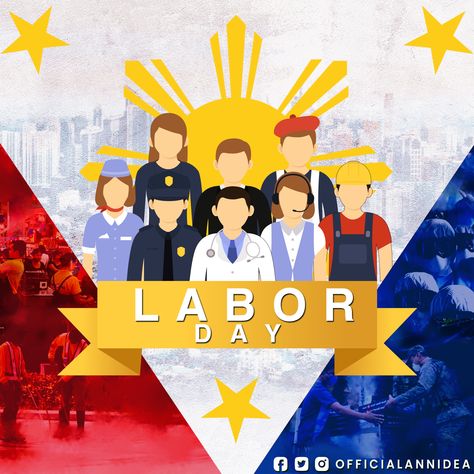 Labor Day Pubmat, Labor Day Graphic Design, Workers Day Poster, Labor Day Poster Design, National Heroes Day, Labor Day Poster, Labor Day Quotes, Jewel Drawing, Jose Rizal