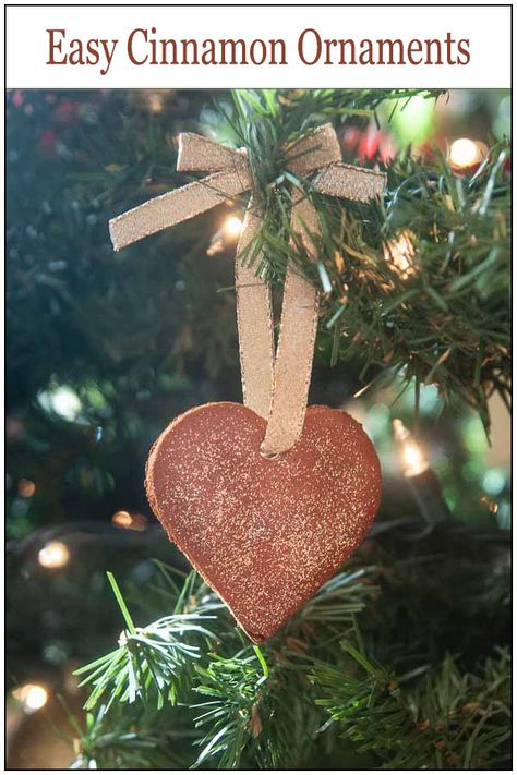 Beautiful, fragrant cinnamon ornaments are a fun decoration to make with the kids for any holiday. With only two ingredients, these cinnamon ornaments are easy to make and smell positively heavenly. #Christmas #craft #ornaments #holidays #diy #homedecor Cinnamon Ornaments Easy, Cinnamon Christmas Ornaments, Ornaments Recipe, Heavenly Christmas, Cinnamon Christmas, Themed Recipes, Cinnamon Ornaments, Craft Ornaments, Easy Ornaments