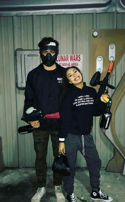 Paintball Coast Outfit Ideas, Paintball Outfit, Fantasy Relationship, Paintball Course, Paintball Girl, Paintballing Outfit, Worthy Aesthetic, My Life As Eva, Outdoor Activities For Adults