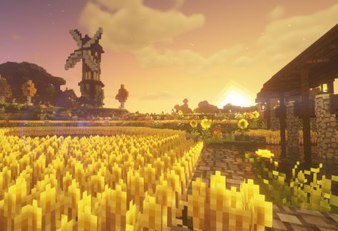 Bees!!!! Minecraft Bee Aesthetic, Minecraft Farm Ideas, Mizunos 16 Craft, Wallpaper Farm, Minecraft Farms, Minecraft W, Mc Builds, Minecraft Images, Minecraft Farm