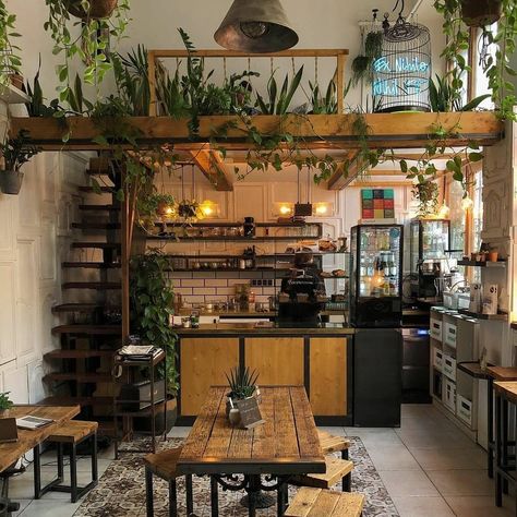 Cozy Coffee Shop, Berlin Berlin, Coffee Shops Interior, Home Decoration Ideas, Dream House Rooms, Cafe Interior Design, Apartment Decor Inspiration, Dream Room Inspiration, Dream House Interior