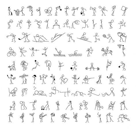 Stickman Draw, Disney Storyboard, Stickman Drawing, Storyboard Animation, Storyboard Examples, Doodle People, Premium Vector Cartoon, Stick Drawings, Stick Figure Animation