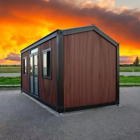 Factory Low Price Fast Build Office Building Garden Gable Roof Kit Set Shipping Container House Garden Shed Cheap Prefab Homes Cheap Prefab Homes, Build Office, House Frame, Building Garden, Gable Roof, Shipping Container House, Garden Bedroom, Roof Garden, House Garden