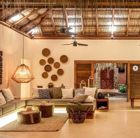 Timber Living Room, Modern Filipino Interior, Filipino Furniture, Resort Interior Design, Bali Style Home, Bahay Kubo, Tropical House Design, Bamboo House Design, Resort Interior