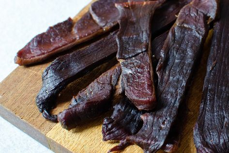 Dr Pepper Jerky Recipe, Dr Pepper Beef Jerky Recipe, Peppered Jerky Recipe, Peppered Beef Jerky Recipe, Jerky Marinade Recipes, Deer Jerky Recipe, Venison Jerky Recipe, Jerky Marinade, Meat Church