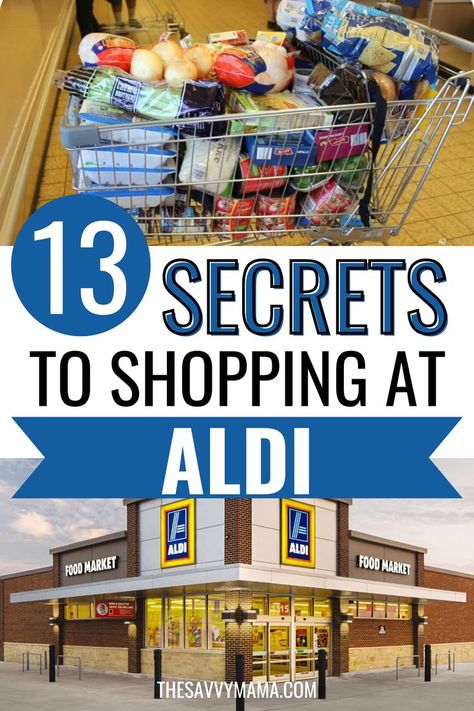 Unlock 13 secrets to shopping at Aldi's and make your grocery trips more efficient and budget-friendly! Discover insider tips for shopping at Aldi that will help you find hidden gems, exclusive products, and incredible deals. Learn how to maximize your savings and get the most out of your Aldi experience. Click through to read the full article and transform the way you shop for groceries at Aldi! Frugal Grocery Shopping, Shopping At Aldi, Budget Grocery Shopping, Aldi Store, Aldi Meal Plan, Aldi Shopping, Aldi Recipes, Free Meal Plans, Grocery Budgeting