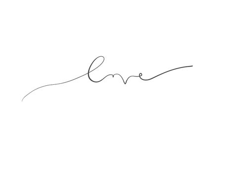 Calligraphy. Love Love Font Tattoo, Love Calligraphy Word, Love Font Word, Love Caligraphy, Love Cursive, Jose Silva, Tattoo Espalda, Love Calligraphy, Love In Cursive