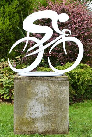 Garden sculpture Bike Spokes Art, Modern Sculptures & Statues Outdoor, Bicycle Sculpture, Roundabout Sculpture, Metal Sculpture Wall Art, Steel Sculpture Abstract, Metal Artwork Wall, Tre Kunst, Landscape Design Drawings