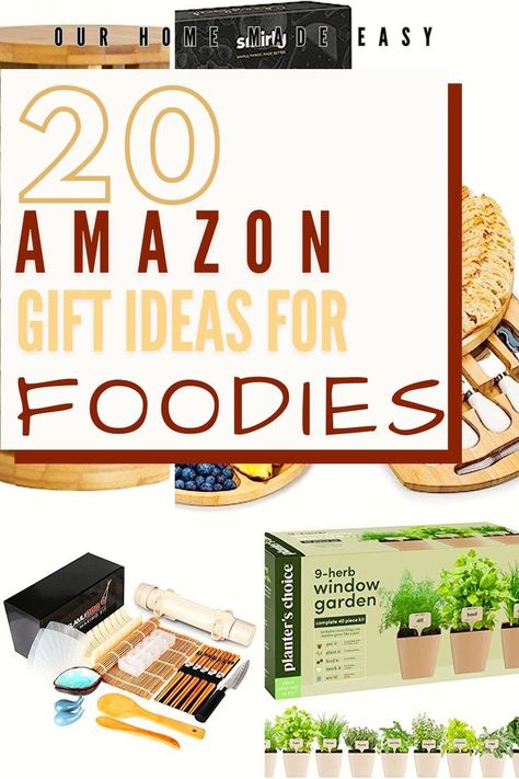 Don't let the panic of missing that perfect gift for your foodie friends take over! Here are 20 fantastic last-minute foodie gift ideas from Amazon, ranging from easy and practical to unique and indulgent. From kitchen must-haves to delicious foodie treats, we've got you covered in this Christmas, holiday, and foodie gift guide! Gift Ideas For Foodies, Foodie Gift Ideas, Herb Window, Window Herb Garden, Best Food Gifts, Meat Shredder, Cuisinart Ice Cream Maker, Cuisinart Ice Cream, Favorite Christmas Recipes