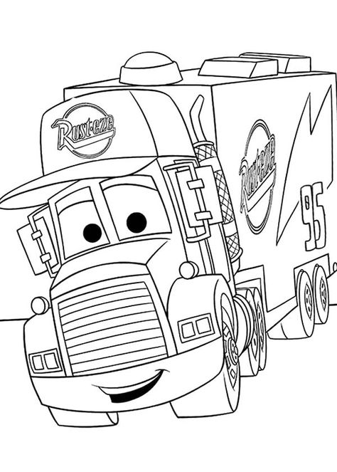 Disney Cars Coloring, Race Car Coloring Pages, Cars Coloring, Spiderman Coloring, Coloring Pages Inspirational, Truck Coloring Pages, Cars Coloring Pages, Disney Colors, Online Coloring Pages