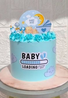 Baby Shower Cake Designs Simple, Puding Cake, Baptism Cake Girl, Cake For Baby Shower, Barbie Doll Birthday Cake, Baby Shower Cake Designs, Pregnant Cake, Cake For Baby, Doll Birthday Cake