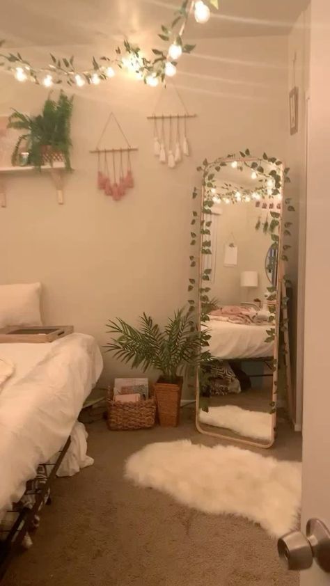 aesthetic room decor and ideas #room #roomdecor #decor #aestheticroom #aesthetic Aesthetic Mirror In Bedroom, Mirror Inspo Decor, Dorm Room Mirror Ideas, Trendy Room Inspo Minimalist, Cute Mirror Decorating Ideas, Room Inspo Furniture, Unique Room Design, Mirror Inspo Bedrooms, Long Mirror In Bedroom Aesthetic