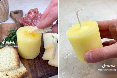 How to Make Butter Candles According to TikTok | eHow Butter Candle, French Toast Bites, Themed Candles, Challah French Toast, Caramelized Onion Dip, Making Butter, Sausage Bake, Menu Inspiration, Eating At Night