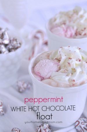 Peppermint White Hot Chocolate, Peppermint White, Candle Diy, Frozen Hot Chocolate, Peppermint Hot Chocolate, White Hot Chocolate, Chocolate Caliente, Hot Chocolate Bars, Hot Chocolate Recipes