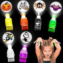 Halloween Party Classroom, Halloween Party Favors For Kids, Halloween Led Lights, Party Favors For Kids, Classroom Prizes, Finger Lights, Halloween Favors, Halloween Party Favors, Treat Gift