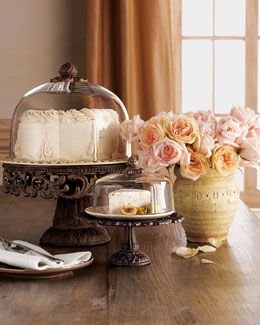 -129R GG Collection Cake and Cheese/Dessert Domes & Pedestals Gg Collection, Cake Pedestal, Cake Dome, Cheese Dome, Cake Plates Stand, Cheese Dessert, Pedestal Cake Stand, Tuscan Decorating, Tuscan Style