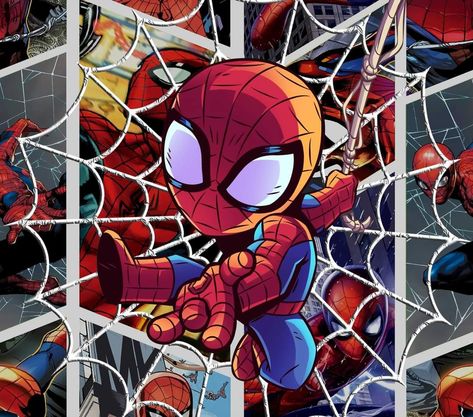 Spiderman Gifts, Baby Spiderman, Jelly Wallpaper, Sublimation Ideas Projects Inspiration, Crochet Disney, Cartoon Artwork, Spiderman Pictures, Diy Cups, Kids Tumbler