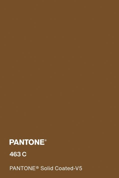 #pantone #pantone463c #brown #color Pantone Chocolate, Pantone Brown, Pantone Solid Coated, Coffee Brown, Brown Color, Coffee, Color