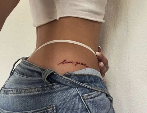 Side Hip Tattoos, Rib Tattoos For Women, Tattoos Infinity, Handpoke Tattoo, Hip Tattoos Women, Tasteful Tattoos, Petite Tattoos, Tattoos Geometric, Tattoos For Black Skin