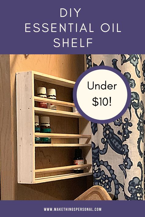 Essential Oil Organization Storage Diy, Essential Oil Shelf Diy, Essential Oil Storage Ideas Diy, Essential Oils Shelf, Essential Oil Rack, Essential Oils Organization, Oil Rack, Oil Shelf, Essential Oil Shelf