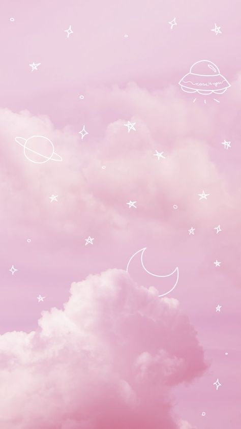 Wallpaper Cantik Iphone, Phone Wallpaper Pastel, Pink Clouds Wallpaper, Pastel Pink Wallpaper, Kraf Kertas, Wallpaper Estetika, Wallpaper Sky, Pink Wallpaper Backgrounds, Wallpaper Pastel