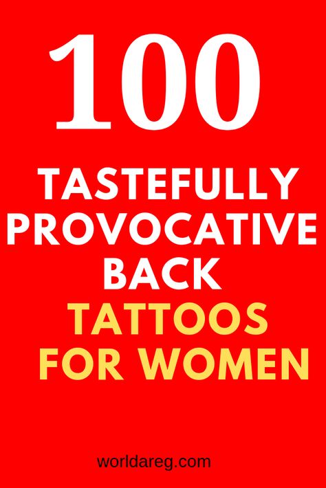 Tastefully Provocative Back Tattoos for Women Tattoos On Females, Lower Back Cover Up Tattoos For Women, Back Tattoos For Women Unique, Best Tattoos For Women Classy, Lower Back Tattoos For Women Classy, Back Of A Woman, Tattoos For Women Unique, Tattoos Classy, Cool Tattoo Designs