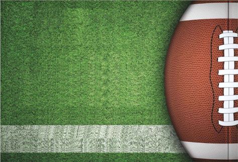 Background - Half Football on Field Super Bowl Background, Rugby Party Invitations, Football Invitation Template, Football Background Wallpapers, Football Background Design, Rugby Background, Football Field Background, Cheer Swag, Football Locker Decorations