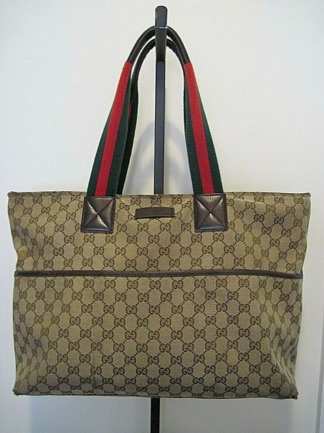 Gucci GG Monogram Print Diaper Bag Purse Tote Carry All Handbag 155524 002058 #Gucci #Carryall #Casual Gg Monogram, Monogram Prints, Chic Handbags, Women's Bags, Handbags On Sale, Louis Vuitton Damier, Diaper Bag, Bags Handbags, Designer Handbags