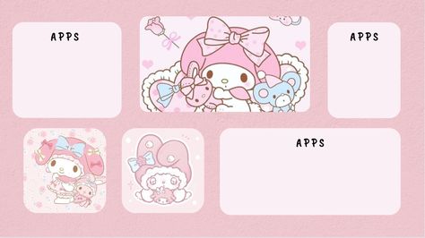 My Melody Aesthetic Wallpaper Ipad, Laptop Wallpaper My Melody, Desktop Wallpaper My Melody, Sanrio Wallpapers Ipad, Ipad Wallpaper My Melody, Sanrio Laptop Wallpaper Hd, Laptop Wallpaper With Widgets, Melody Ipad Wallpaper, Melody Wallpaper Laptop