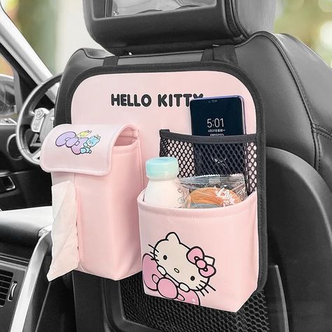 Smarter Shopping, Better Living! Aliexpress.com Hello Kitty Car Accessories, Car Travel Accessories, Pink Car Accessories, Hello Kitty Car, Backseat Organizer, Girly Car Accessories, Backseat Car Organizer, Girly Car, Car Organizer