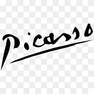 Picasso Signature, Picasso Poster, Png Transparent, Png Download, Free Png, Png Image, Typography, ? Logo, Quick Saves