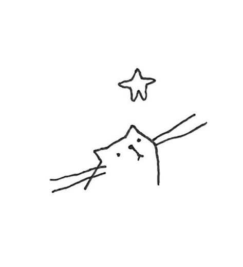 Dainty Things To Draw, Alt Doodles Drawing, Silly Animal Tattoos, Envelope Doodle, Tiny Sketches, 블로그 디자인, Dibujo Simple, Cat Doodle, Little Doodles