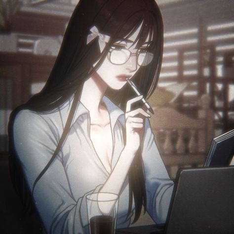 Manwha Girls Pfp, Bad Thinking Diary Pfp, Bad Thinking Diary Icons, Gl Manhwa Icon, Kang Yuna Icon, Bad Thinking Diary Manhwa, Manhwa Girl Pfp, Gl Icons, Manhwa Women