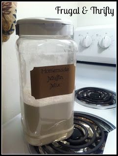 Frugal & Thrifty : Make Bulk Mixes At Home Homemade Cornstarch Powder, Homemade Dry Mixes Baking, Bulk Mixes, Bulk Recipes, Dry Canning, Baking Mix Recipes, Homemade Lotions, Diy Foods, Balance Tattoo