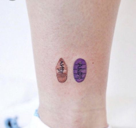 Toy Story Tattoo, Story Tattoo, One Line Tattoo, Sweet Tattoos, Leg Tattoos Women, Leg Sleeve Tattoo, Pin Up Tattoos, Cool Small Tattoos, Small Hand Tattoos