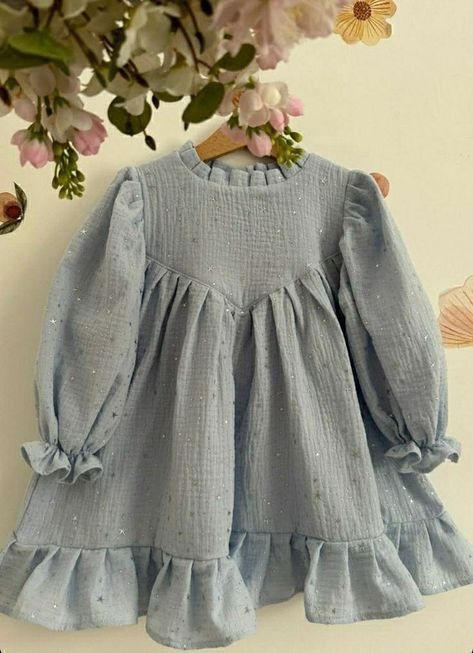 Kids Frocks Design, Kids Dress Wear, Kids Dress Patterns, Baby Dress Design, Girls Frock Design