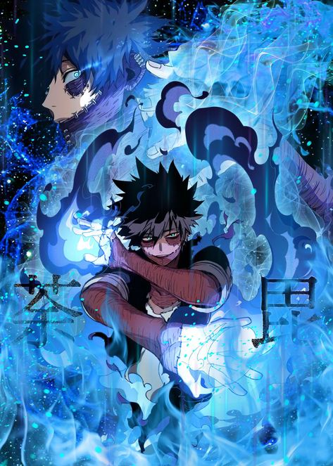 Mha Wallpaper, Dabi Todoroki, Toya Todoroki, Touya Todoroki, Anime Villians, Academia Wallpaper, Blue Anime, Hero Wallpaper, Cool Anime Wallpapers