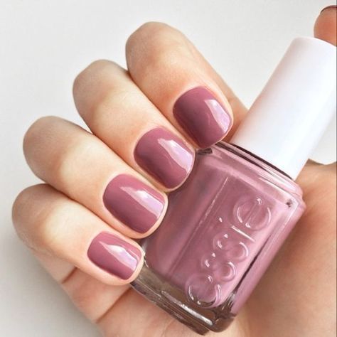 Mauve Nail Polish, Essie Nail Polish Colors, Plum Nails, Essie Nail Colors, Mauve Nails, Beautiful Nail Polish, October Nails, Essie Nail Polish, Popular Nails