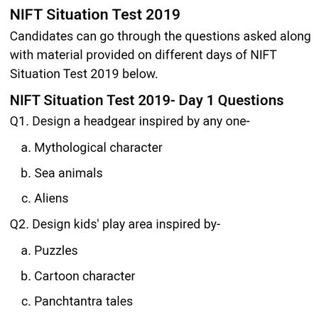 Nift Situation Test Models, Nift Preparation, Nift Situation Test, Mechanical Knowledge, Cat Exam, Cat Questions, Dubai Trip, Easy Doodle, Fashion Illustrations Techniques