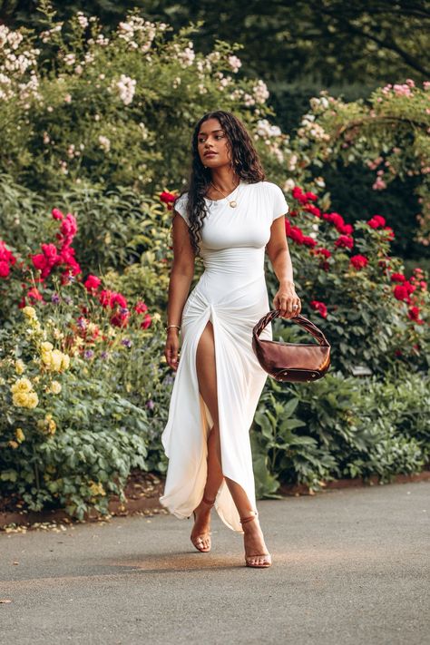 25 Outfit Ideas For Women, Dresses For Casual Wear, All White Wardrobe, How To Look Fashionable, Summer Looks Black Women, Modest Casual Outfits Summer, Mystic Archetype Aesthetic Outfit, Southern Style Fashion, All White Outfit Casual