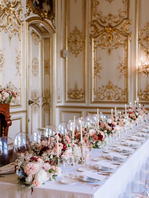 Baroque Wedding, Wedding In Paris, French Chateau Wedding, Parisian Wedding, Palace Wedding, Luxury Wedding Decor, Chateau Wedding, European Wedding, Luxury Wedding Venues