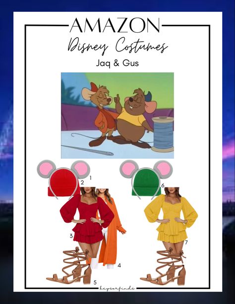 Iconic Costumes I wanna see this year!!!! #amazon #amazonshopping #disney #halloween #costumes #iconic #cinderella #stepsisters #drizella #anastasia #mouse #mice #jaq #gus #gusgus #jaqandgus #inspo #keysorfinds Gus Gus And Jaq Costume, Cinderella Mice Costume, Halloween Costumes Iconic, Cinderella Stepsisters, Iconic Costumes, Gnome Party, Cinderella Mice, Mouse Headband, Gus G