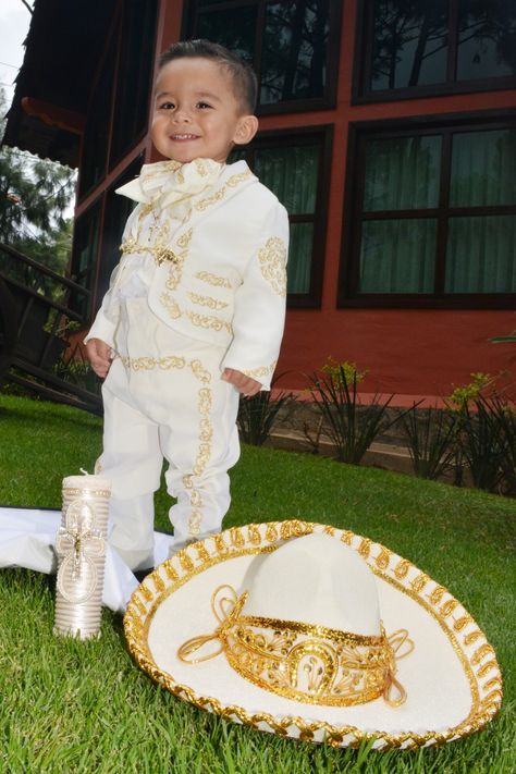 Charro 3rd Birthday Party, Bautizo Ideas Charro, Charro Cakes, Charro Birthday Party, Charro Outfit For Boys, Charro Cake, Charro Baptism Decorations, Charro Theme Bautizo, Charro Bautizo Photoshoot