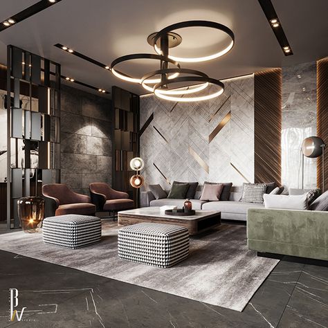 𝐌𝐎𝐃𝐄𝐑𝐍 𝐌𝐀𝐉𝐋𝐈𝐒 𝐃𝐄𝐒𝐈𝐆𝐍 on Behance Modern Luxury Living Room, Drawing Room Design, Drawing Room Interior, Drawing Room Interior Design, Lounge Interiors, Hall Interior Design, Modern Sofa Designs, Luxury Living Room Design, Hall Interior