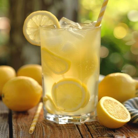 ## Beat the Heat with this Refreshing Homemade Lemonade Recipe ☀ Nothing says summer quite like a tall glass of ice-cold lemonade. This homemade lemonade recipe is easy to follow, requires just a few simple ingredients, and is sure to please everyone at your next gathering. *Ingredients:* * 1 cup granulated sugar * 1 cup water * 1 cup freshly squeezed lemon juice (about 6 lemons) * 4 cups cold water * Ice *Instructions:* 1. *Make the simple syrup:* In a small saucepan, combine the sugar... Homemade Lemonade Recipe, Homemade Lemonade Recipes, Squeezed Lemon, Lemonade Recipe, Water Ice, Fresh Lemonade, Pleasing Everyone, Homemade Lemonade, Easy Drinks