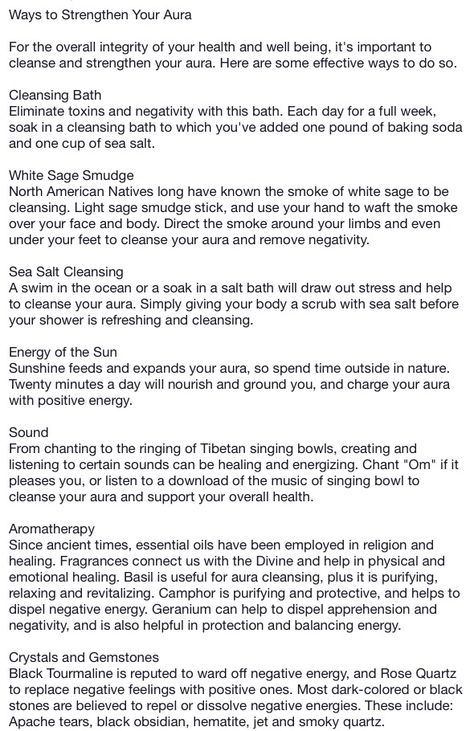 Strengthen Your Aura, Cleansing Your Aura, How To Improve Your Aura, How To Strengthen Your Aura, How To Make Your Aura Stronger, How To Have An Attractive Aura, How To Strengthen Your Intuition, Holistic Spirituality, Cleanse Aura