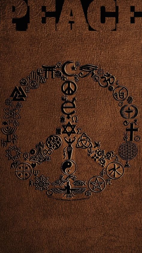 Peace Symbol Wallpaper, Peace Background, Symbols Wallpaper, Silk Screen Printing Diy, Sign Wallpaper, Hippie Things, Symbol Wallpaper, Peace Symbols, All Black Tattoos