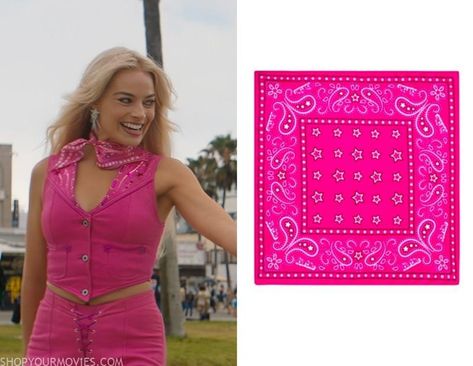 Barbie Barbie, Barbie Movie, Movies Outfit, Movie Costumes, Barbie Movies, Bandana Print, S Star, Barbie Clothes, Scarfs